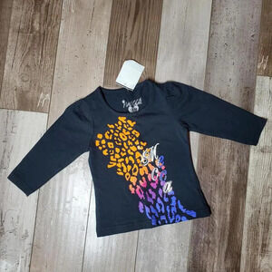 NWT MECCA Girls Longsleeved SHIRT SIZE 18M